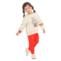 삼소니 아동용 레드부츠 상하의세트