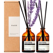부케가르니 나드 보타니컬 아로마 디퓨저 100ml x 2p + 라벤더, 레몬민트