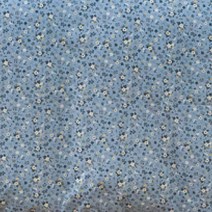 Moc 40수 모달 코튼 원단, No 2519 블루