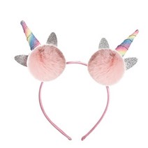 동글동글 파티파티 유니콘 머리띠, 2, 1개
