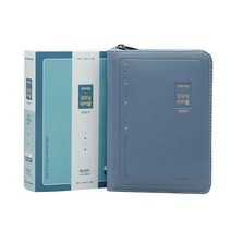 개역개정 뉴슬림 굿모닝성경 새찬송가 (특미니 / 합본 / 색인 / 지퍼 / 인디고블루), 아가페