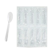 생활을그리다 12cm 개별포장 투명 미니스푼, 1개, 150개입