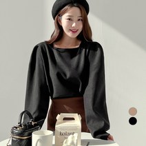 에비뉴비 여성용 퍼프 블라우스