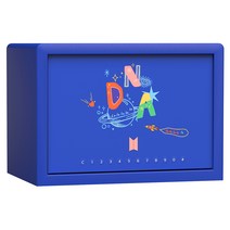 디프로매트 개인 가정용 안전 뮤직테마 에디션 금고, 블루 DNA