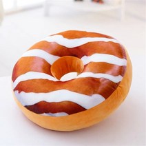 달콤살콤 먹지마세요 낮잠 쿠션 꿀잠 베개 도넛 40cm, J타입