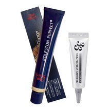 웰라 콜레스톤 퍼펙트 플러스 염색제 80g + 셀리본 33 실크 프로틴 앰플 12ml 세트, 7 / 00, 1세트