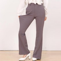 페이퍼먼츠 여성용 부츠컷 스판 반 하이 마법의 인생 롱 슬랙스 13698