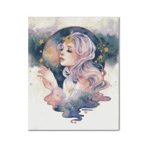 아디코 밤의 요정 DIY 보석십자수 40 x 50 cm BN13, 혼합색상, 1개