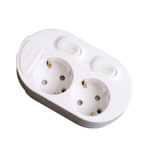 오성정밀 국산 개별 스위치 멀티탭 2구 랜덤발송, 1개, 2.5m