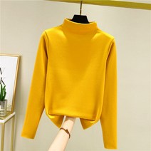 안다로미 여성용 팔레트 목폴라 긴팔티