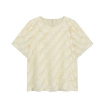 탱커스 물결 블라우스