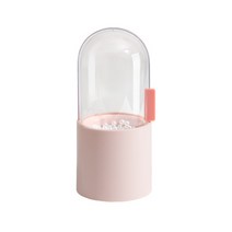 더홈스 진주 구슬 브러쉬 꽂이 정리함 핑크, 1개