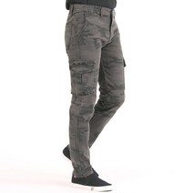 남성용 면 스판 워싱 밀리터리 카고바지 COCHB4