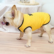딩동펫 반려동물 빔바 패딩조끼, 옐로우