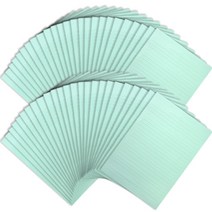 투영디자인 레인보우 편지지, 민트, 50장