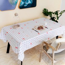 알럽홈 플라워 보헤미아 린넨 식탁보, TYPE 17, 90 x 150 cm