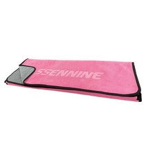 쎈나인 다용도 초극세사 드라잉 세차타월 3XL, 핑크 + 그레이, 1개