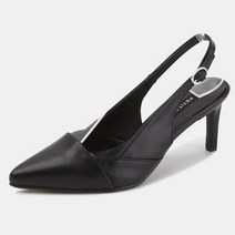 쁘띠제 여성용 하티7 포인트 스틸레토 슬링백힐 7cm