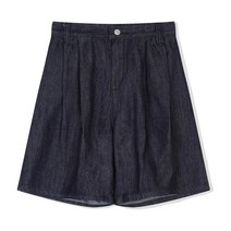 안스브라운 여성용 인디고 데님 5부팬츠 RDO_6005