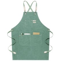 마음이음마켓 맞춤 작업복 앞치마 61 x 80 cm, 민트, 1개