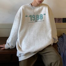 남성용 마켓A 1988 오버핏 맨투맨