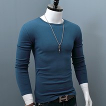 토탈케어 남성용 통풍 슬림핏 긴팔 티셔츠