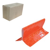 동광세이프티 임시차선오뚜기 빨간색, 100개