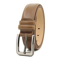 포블럭스 남성용 클래식 패션 재봉 가죽 벨트 FBLS00539