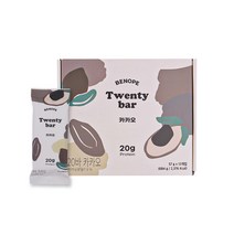 베노프 20바 카카오 프로틴바 12p, 684g, 1개