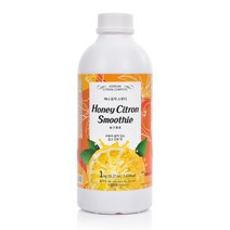 과육까지 먹는 허니 유자스무디 유자청, 1kg, 1개