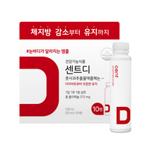 센트 센트디 풋사과 추출물 애플페논 다이어트 보조제 10p, 1개, 250ml