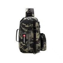 포커스피싱 다용도 생활방수 낚시 슬링백, 그린