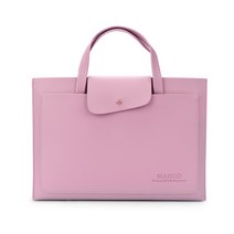 오저씨 슬림 노트북 서류 가방, 로즈핑크