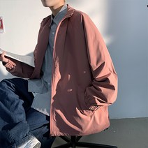 남성용 봄 루즈한 캐주얼 가벼운 자켓
