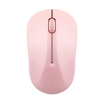 엑토 컴팩트 미니 양손 무선 광마우스 MSC-225, 핑크