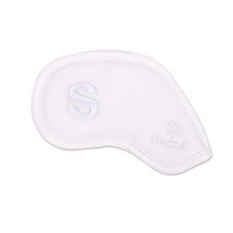 뉴즐 담카우 사피아노 더블사이드 넘버 S번 웨지커버 DBNIRSPA0002, 올화이트 + 화이트자수