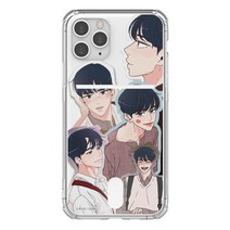 취향저격그녀 투명 방탄 카드 휴대폰 케이스