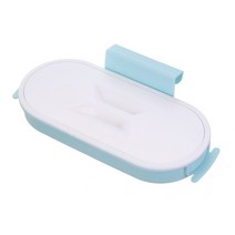 휴대용 캠핑용 다용도 쓰레기 봉투 걸이, 블루, 1개