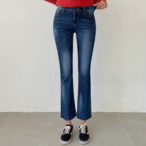 피핀 여성용 기모 브러쉬 부츠컷 밴딩 팬츠 #76032