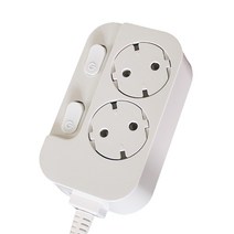 자동 스마트캡 개별 멀티탭 2구, 3m, 1개