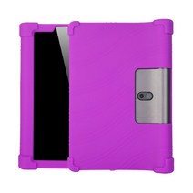 레노버 요가 스마트 탭 컬러 하우징 범퍼 케이스 YT-X705F, PURPLE