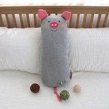 뽐에떼 아동용 모찌 인형 베개, 그레이