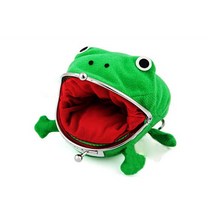 입 큰 개구리 동전 지갑