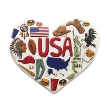 세계 여행 컬렉션 냉장고 자석, A31 미국 USA