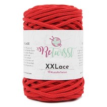 브랜드얀 리트위스트 XX레이스 뜨개실, 5029번 레드, 65m