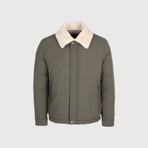 트레몰로 남성용 양털 카라 덕다운 점퍼 KDXWA27134