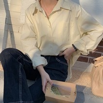 루나걸 여성용 타임 카라 셔츠