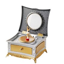 Dr리빙스토어 춤추는 발레리나 보석상자 오르골 노블 골드 16.8 x 9.9 x 14.2 cm, 1개