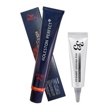 웰라 콜레스톤 퍼펙트 플러스 염색제 80g + 셀리본 33 실크 프로틴 앰플 12ml 세트, 1세트, 14/6(염색제)