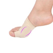 PKFARM 엄지발가락 보호대 쿠션 패드, L, 스킨